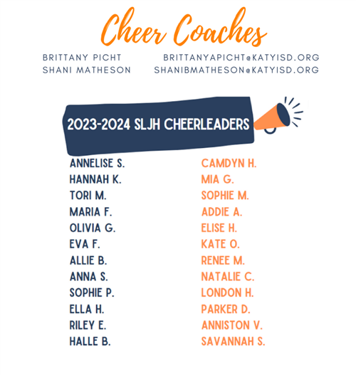 Cheer roster
